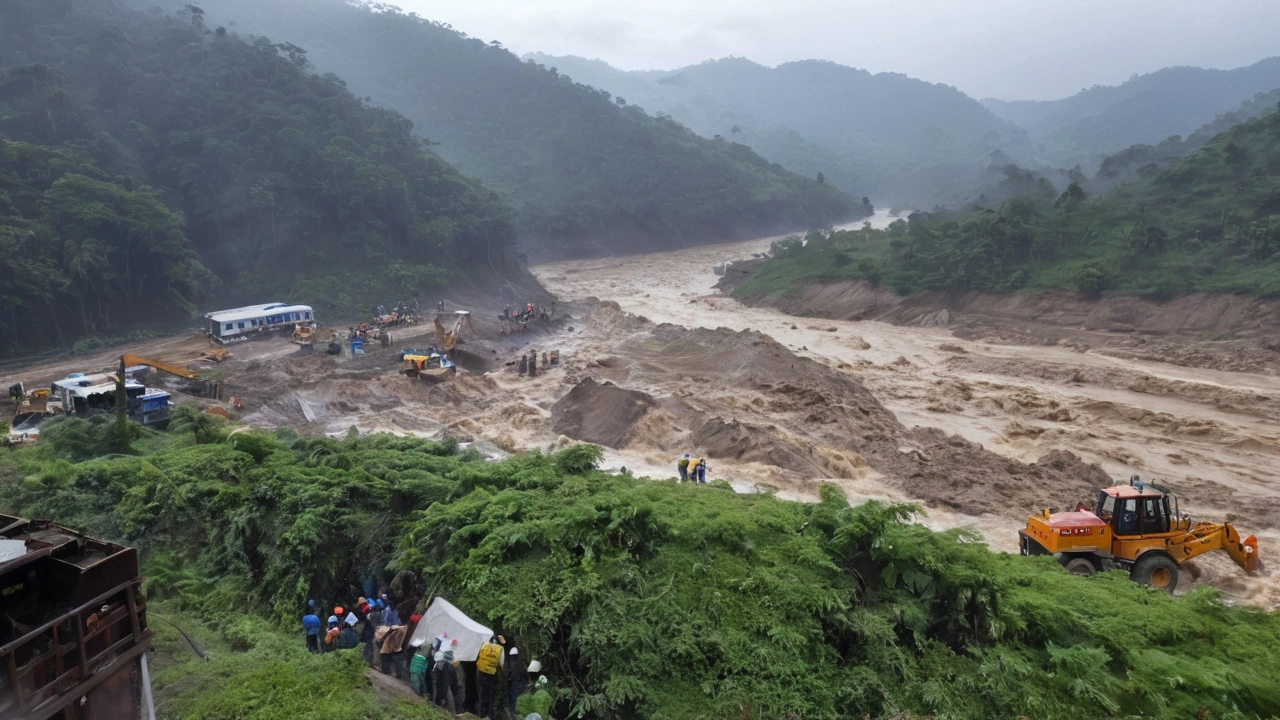 केरल के वायनाड में भूस्खलन, मलबे में दबी दर्जनों जिंदगियाँ